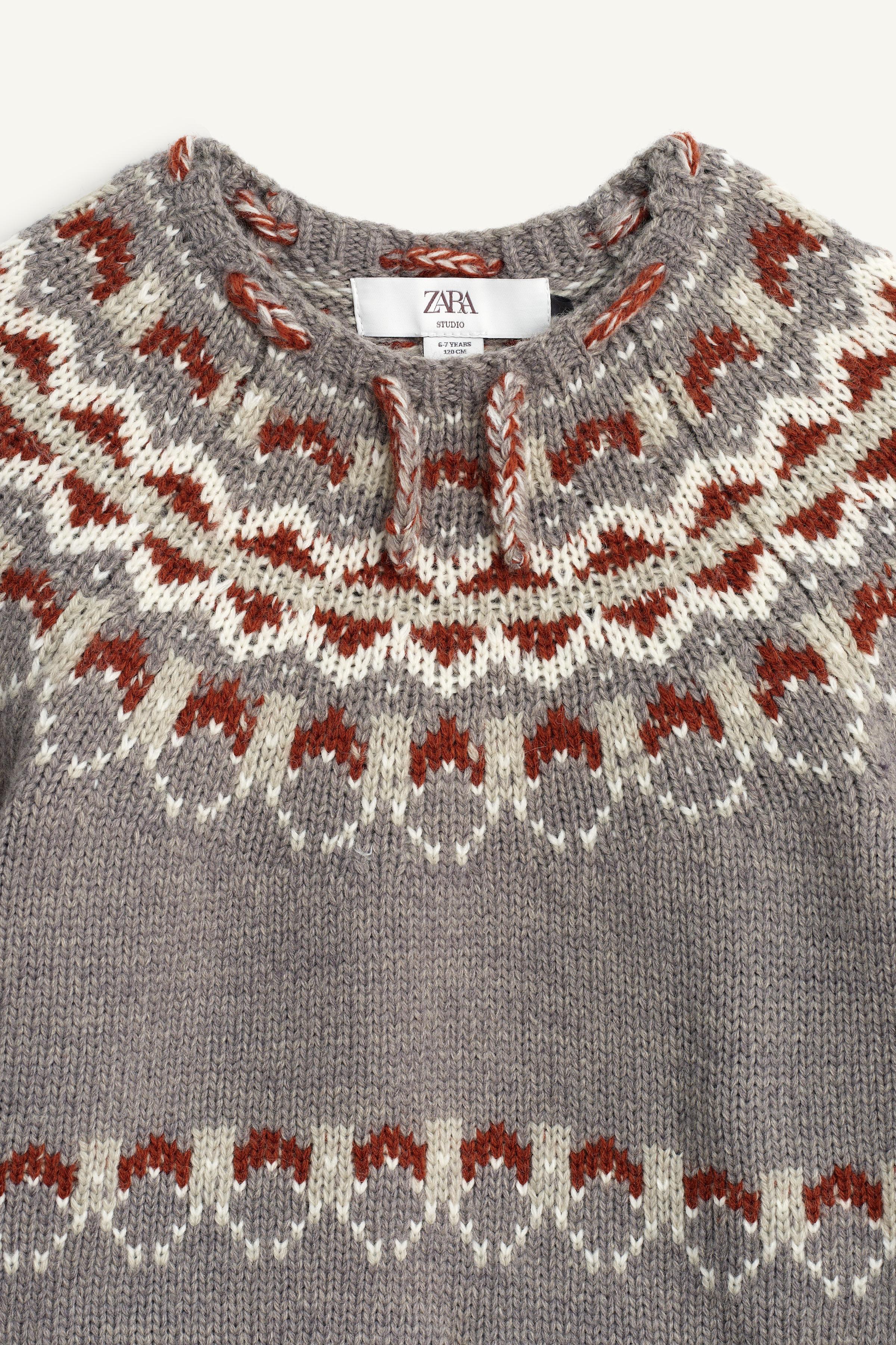 LIMITED EDITION WOOL FRINGED PONCHO JUMPER